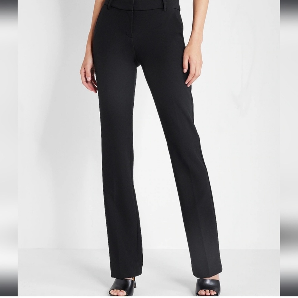Express Black Straight Leg Pants